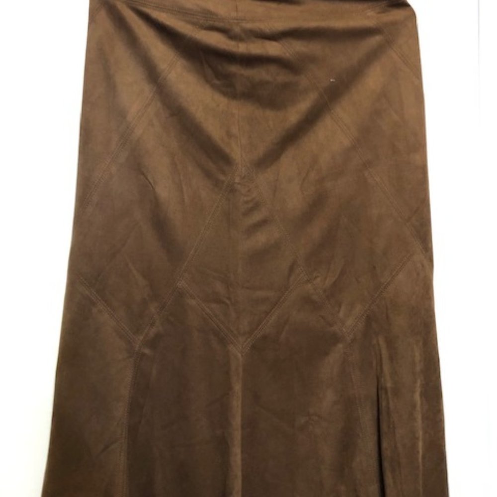 Faux Suede Katherine Barclay skirt